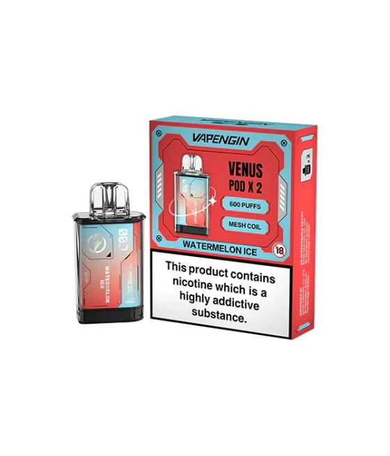 20mg Vapengin Venus Prefilled Pods 1200 Puffs - 2 Pcs