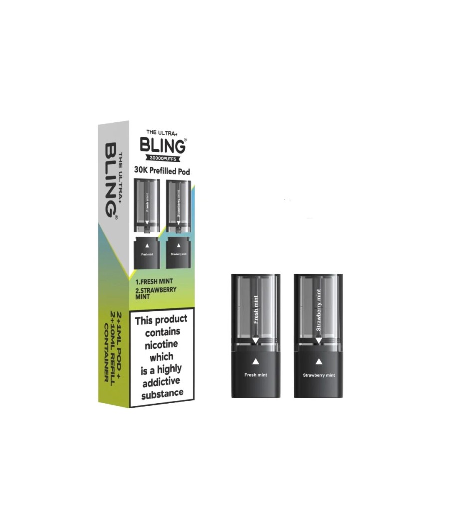 20mg Bling Ultra Pro Max 30K Prefilled Pods