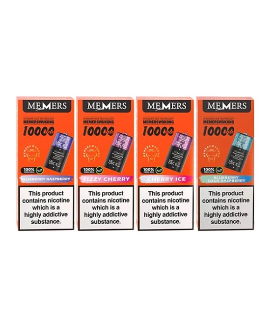 20mg Memers Wukong V10000 Prefilled Pods 10000 Puffs - 1 Pcs