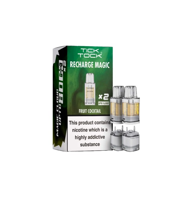 Tick Tock Recharge MAGIC 8K Prefilled Pods  8000 Puffs