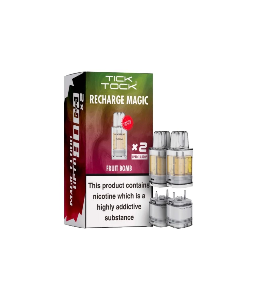 Tick Tock Recharge MAGIC 8K Prefilled Pods  8000 Puffs