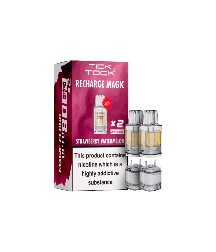 Tick Tock Recharge MAGIC 8K Prefilled Pods  8000 Puffs