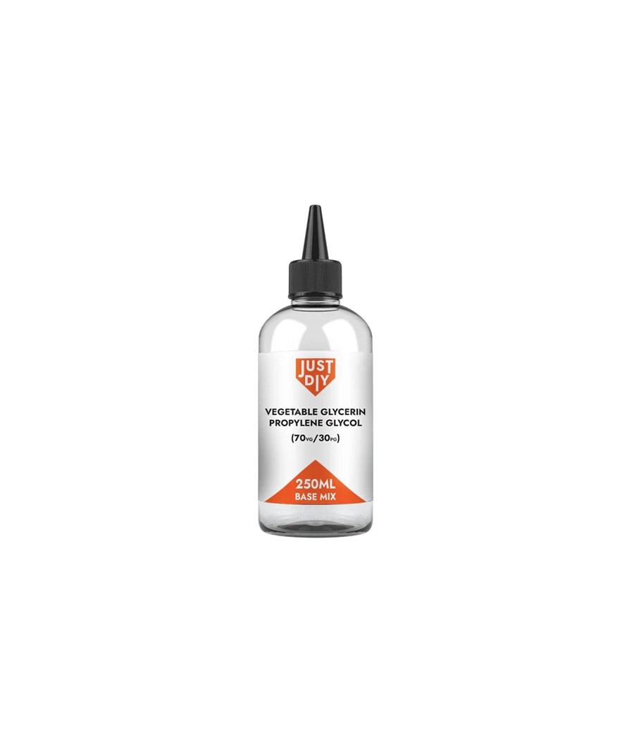 Just DIY Highest Grade 250ml Base Mix DIY E-liquid Concentrate (70VG/30PG)