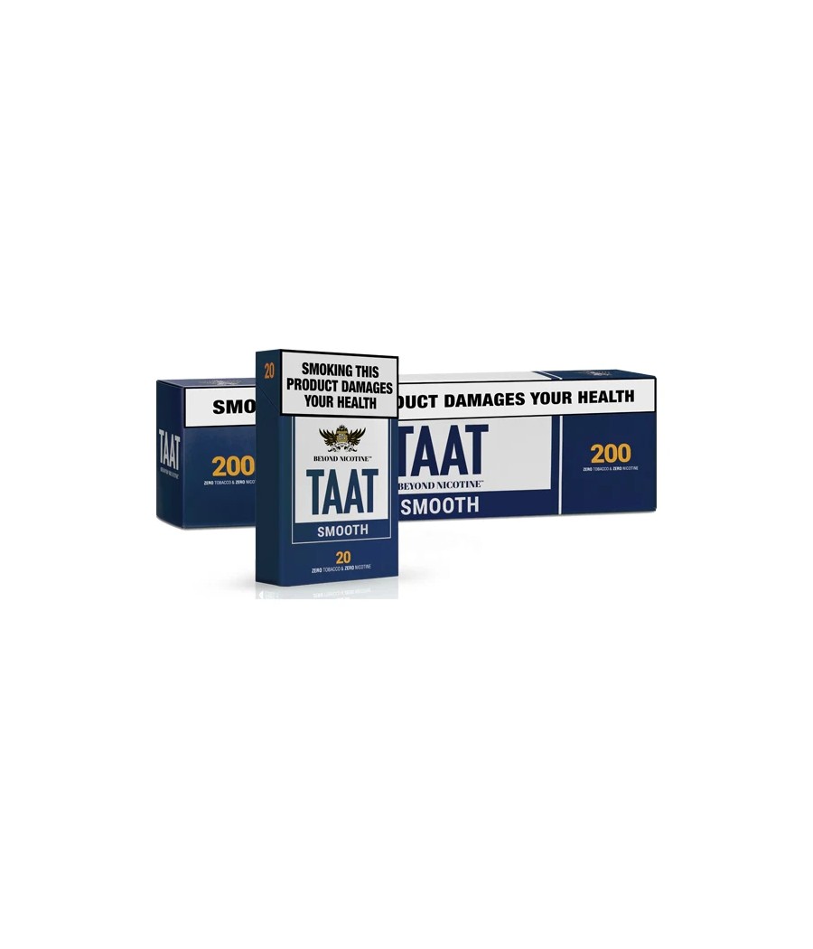 TAAT 500mg CBD Beyond Tobacco Smooth Smoking Sticks - Pack of 20
