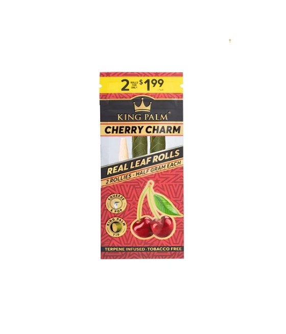 2 King Palm 0.5g Flavoured Wrap Rollies