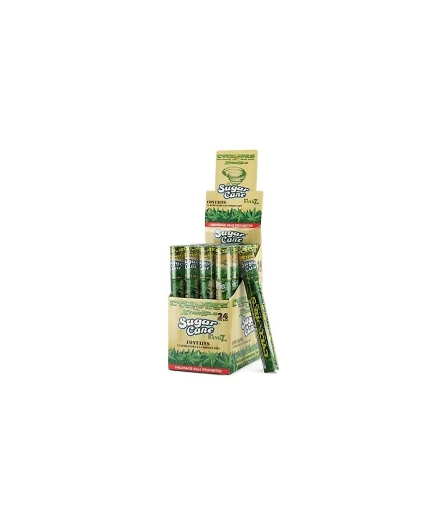 Cyclones Pre Rolled Clear Cones - 24 pack