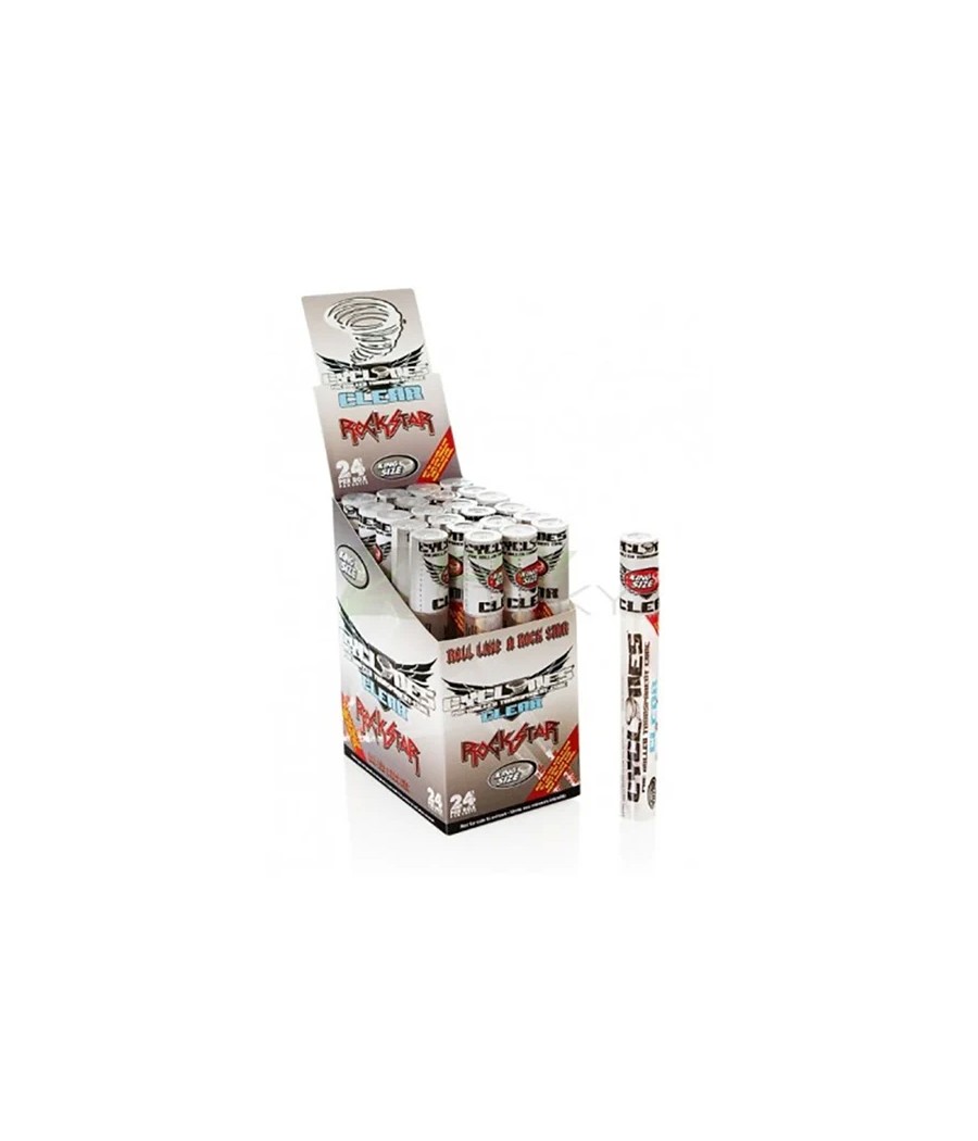 Cyclones Pre Rolled Clear Cones - 24 pack