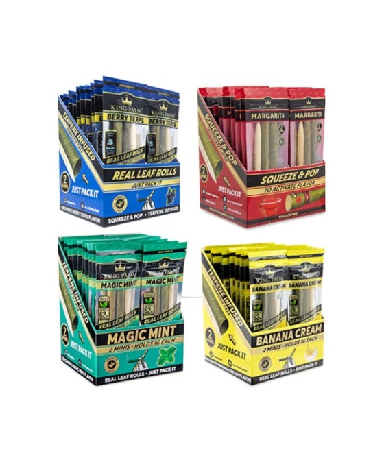 20 King Palm Mini 1G Rolls - Display Pack