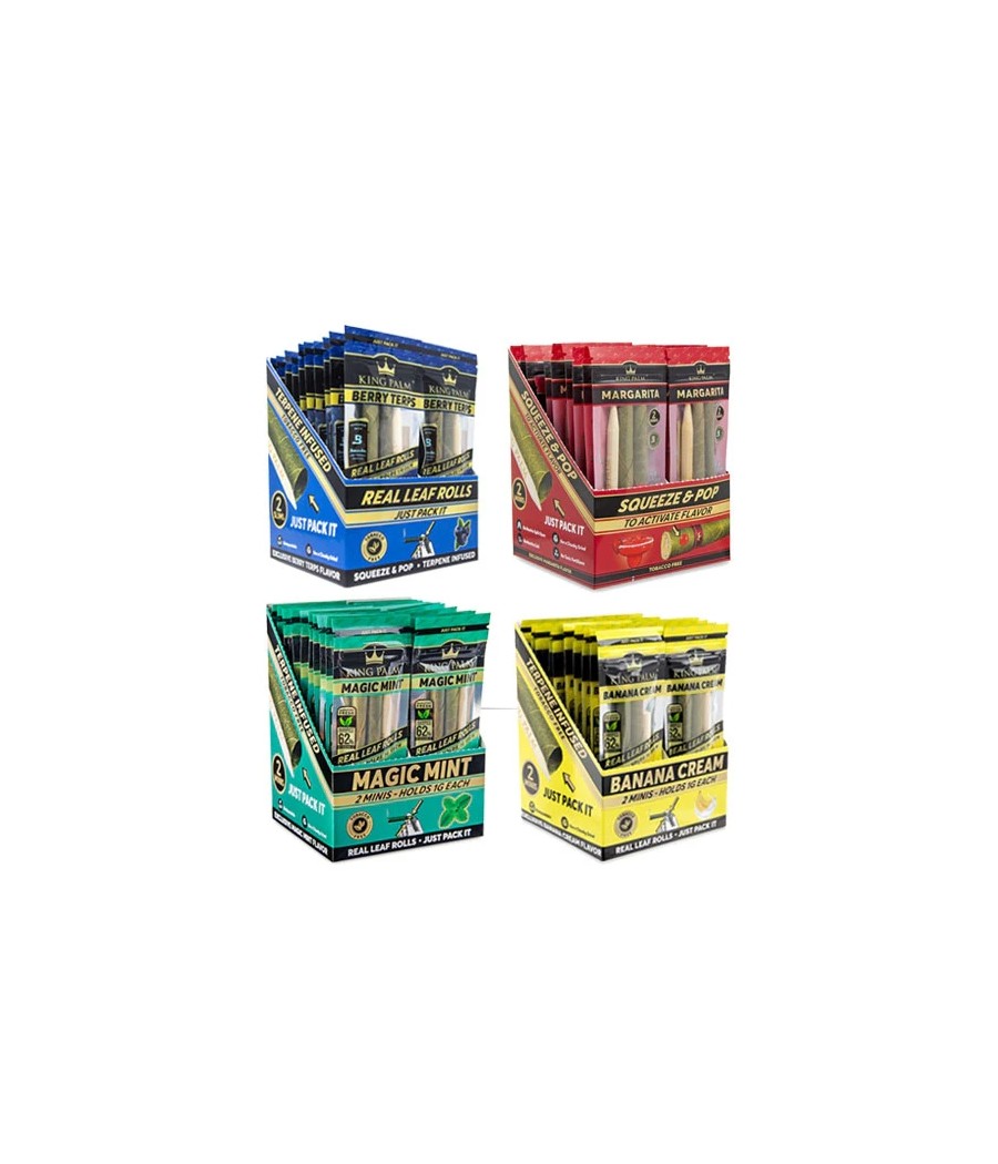 20 King Palm Mini 1G Rolls - Display Pack