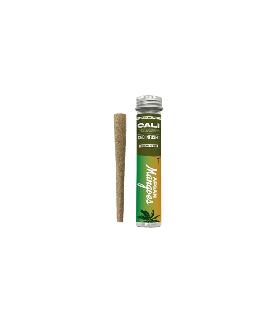 CALI CONES Sage 30mg Full Spectrum CBD Infused Cone - Afgan Mangoes