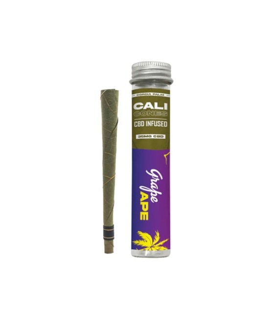 CALI CONES Cordia 30mg Full Spectrum CBD Infused Palm Cone - Grape Ape