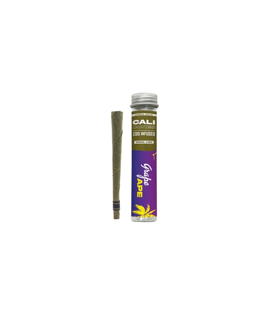 CALI CONES Cordia 30mg Full Spectrum CBD Infused Palm Cone - Grape Ape