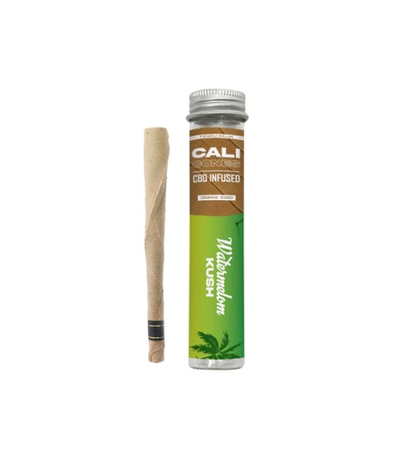 CALI CONES Tendu 30mg Full Spectrum CBD Infused Palm Cone - Watermelon Kush