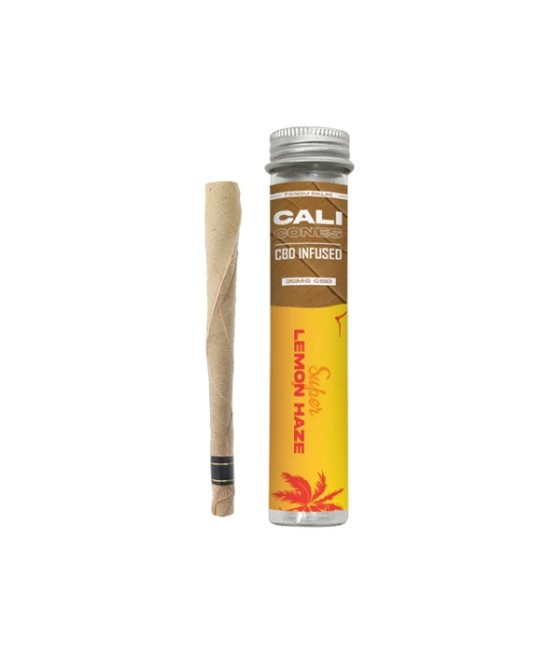 CALI CONES Tendu 30mg Full Spectrum CBD Infused Palm Cone - Super Lemon Haze