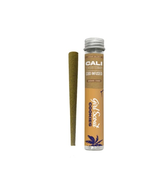 CALI CONES Hemp 30mg Full Spectrum CBD Infused Cone - Girl Scout Cookies
