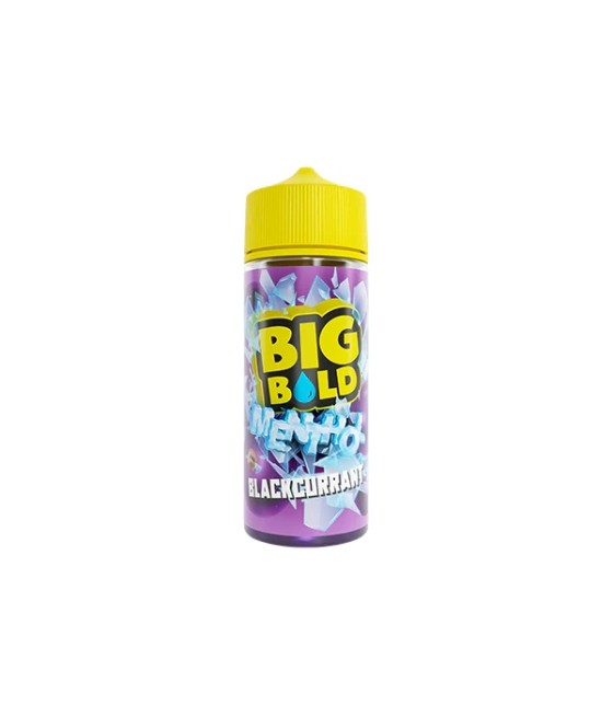 0mg Big Bold Menthol Series 100ml Shortfill  (70VG/30PG)