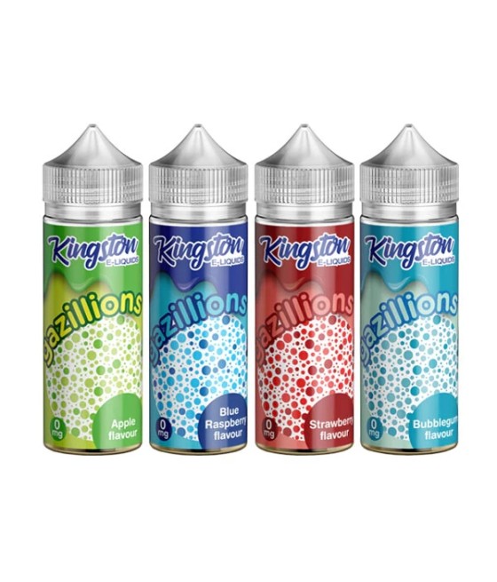 Kingston Gazillions 120ml Shortfill 0mg (70VG/30PG)