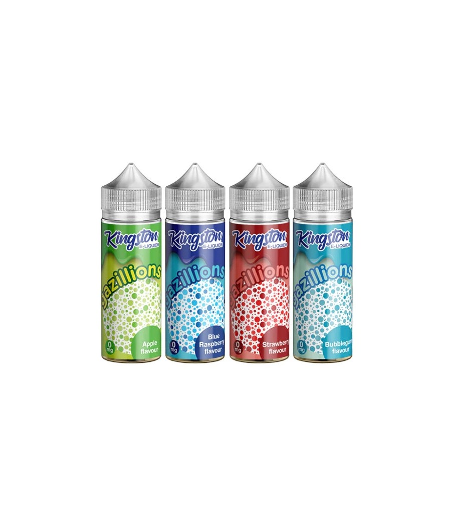 Kingston Gazillions 120ml Shortfill 0mg (70VG/30PG)