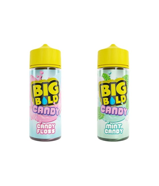 0mg Big Bold Candy Series 100ml Shortfill  (70VG/30PG)