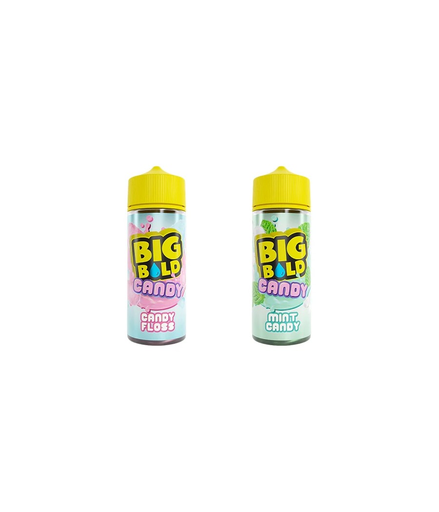 0mg Big Bold Candy Series 100ml Shortfill  (70VG/30PG)