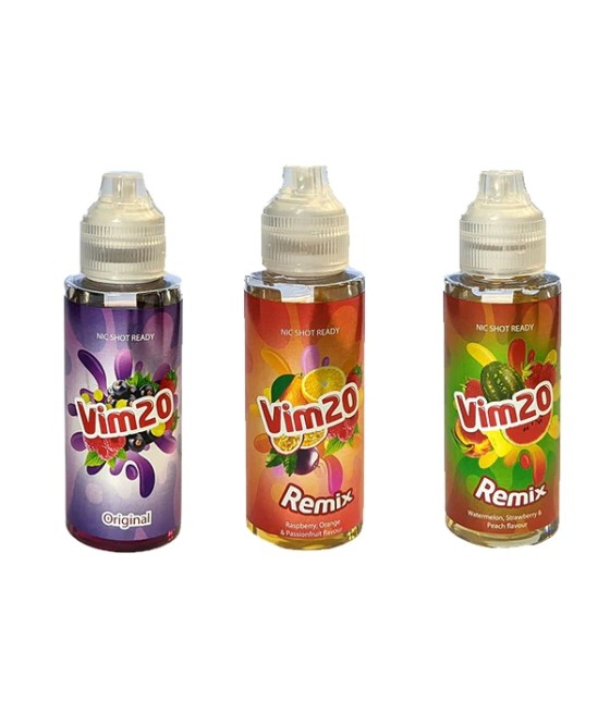 Vim20 By Signature Vapours 100ml E-liquid 0mg (50VG/50PG)