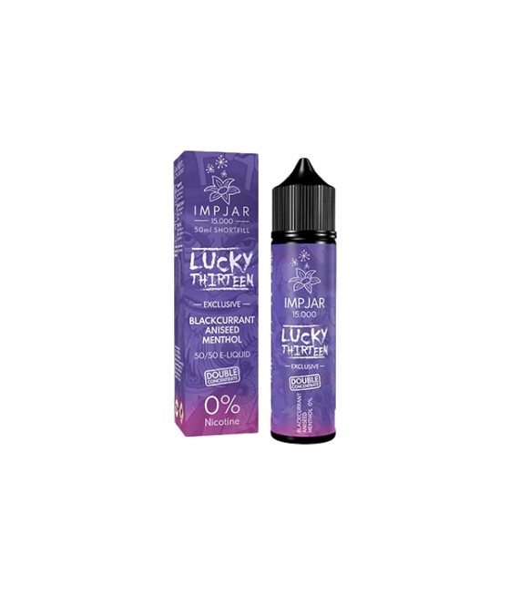 0mg Imp Jar x Lucky 13 50ml Shortfill (50VG/50PG)