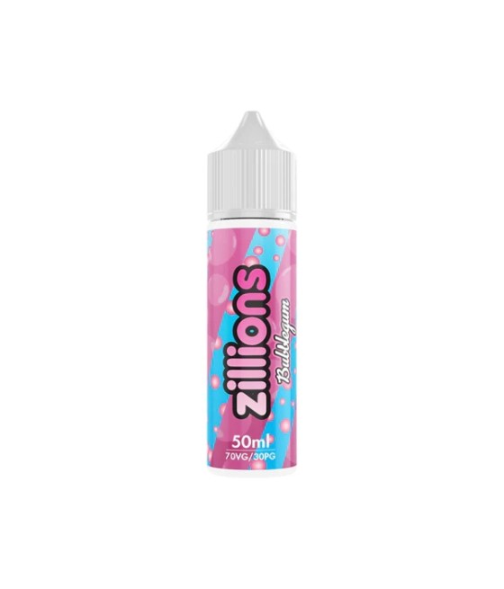 Zillions 50ml Shortfill 0mg (70VG/30PG)