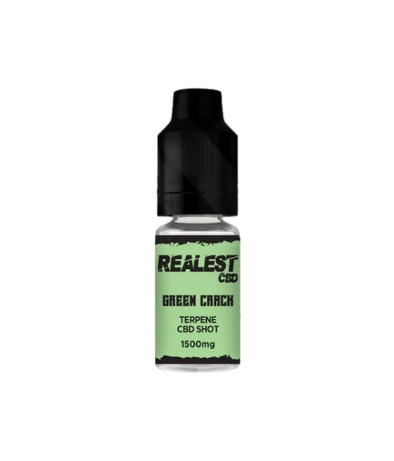 Realest CBD 1500mg Terpene Infused CBD Booster Shot 10ml (BUY 1 GET 1 FREE)