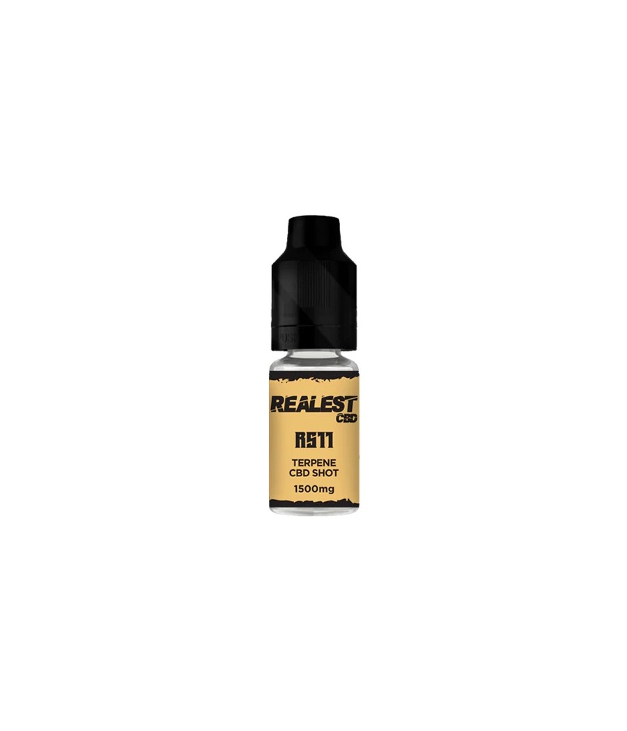 Realest CBD 1500mg Terpene Infused CBD Booster Shot 10ml (BUY 1 GET 1 FREE)