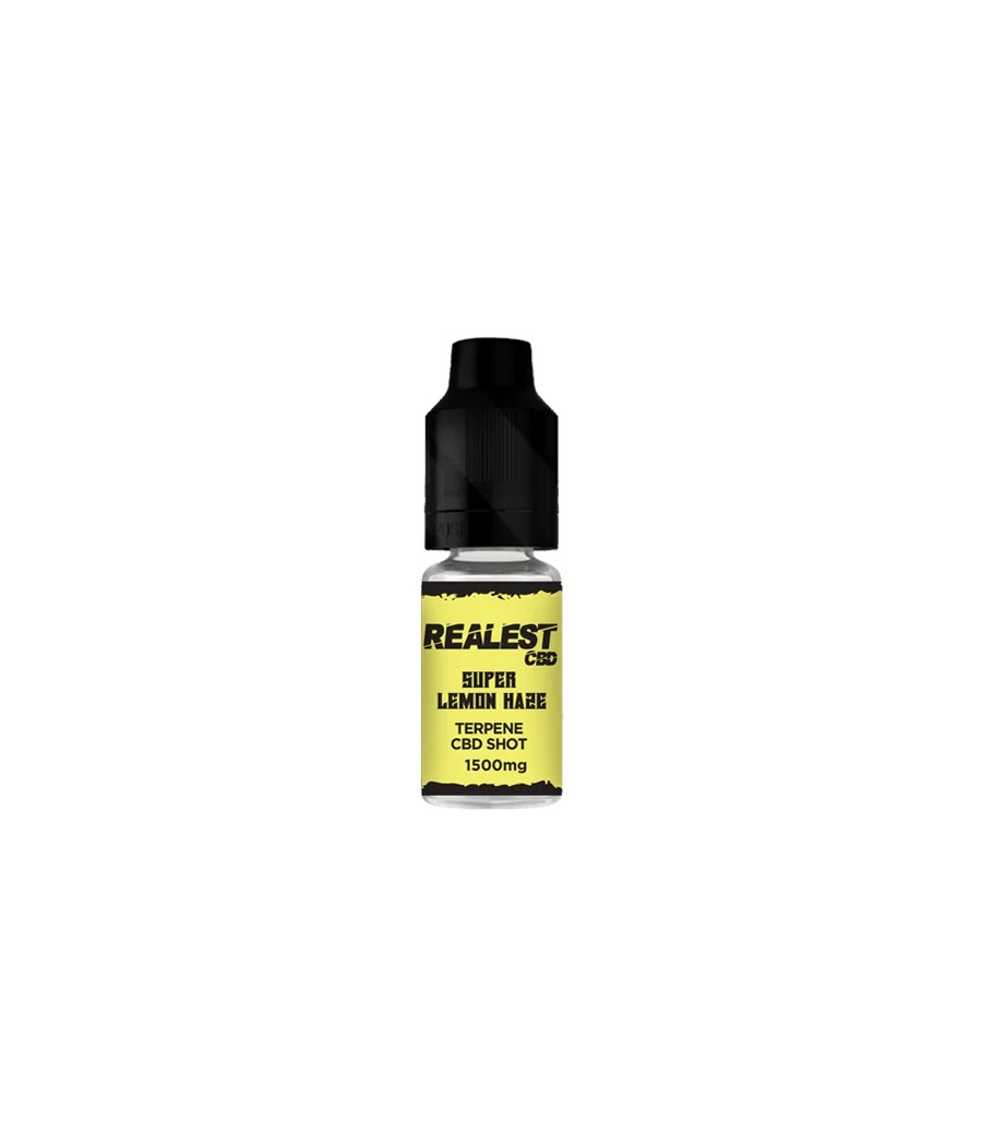 Realest CBD 1500mg Terpene Infused CBD Booster Shot 10ml (BUY 1 GET 1 FREE)