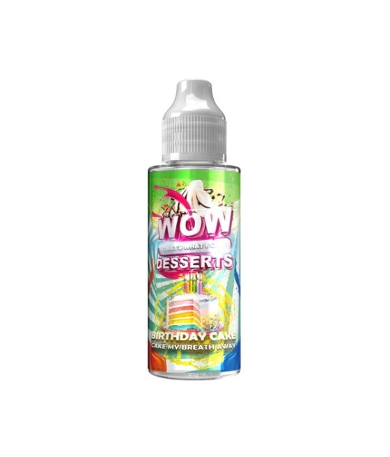 Wow That's What I Call Desserts 100ml Shortfill 0mg (70VG/30PG)