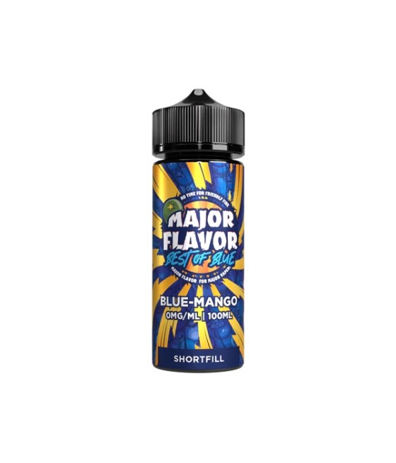 Major Flavour Best Of Blue 100ml Shortfill 0mg (70VG/30PG)