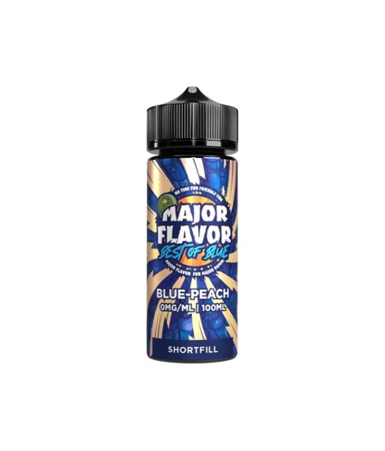 Major Flavour Best Of Blue 100ml Shortfill 0mg (70VG/30PG)