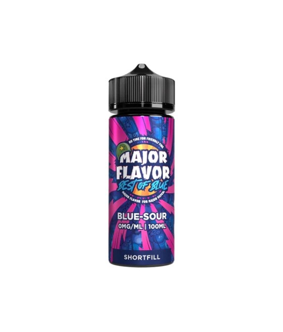 Major Flavour Best Of Blue 100ml Shortfill 0mg (70VG/30PG)