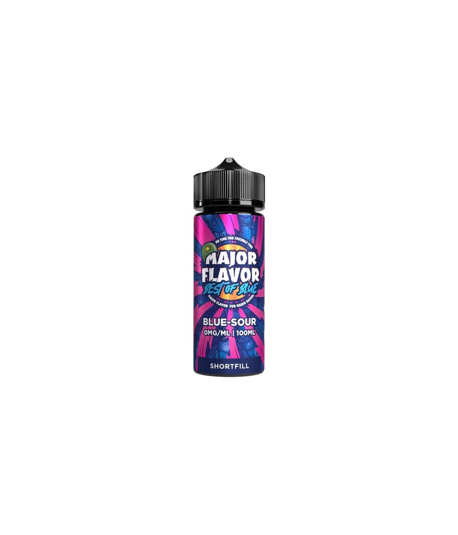 Major Flavour Best Of Blue 100ml Shortfill 0mg (70VG/30PG)