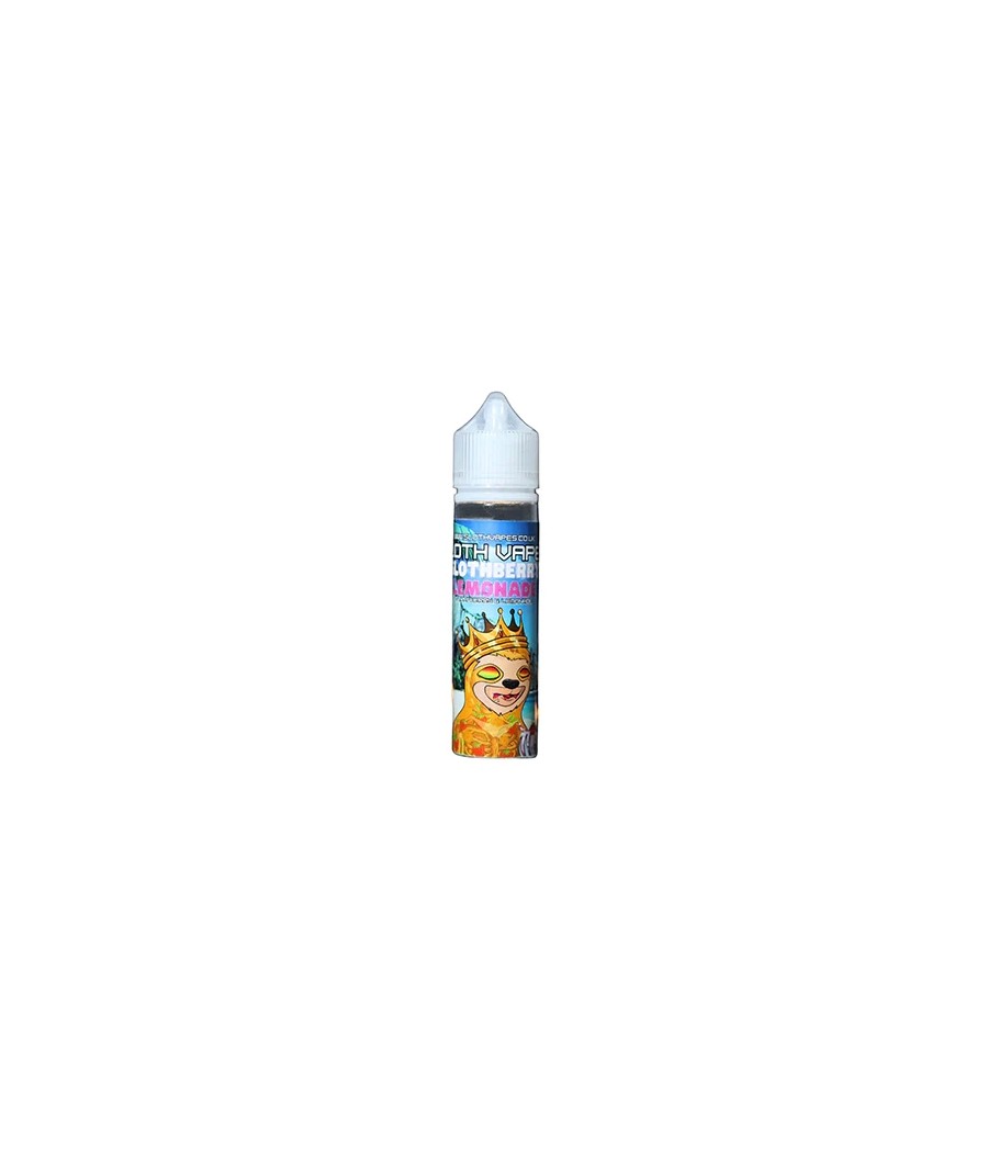 0mg Sloth Vapes 50ml Shortfill (70VG/30PG) (1 Free Nic Shot Per Shortfill)