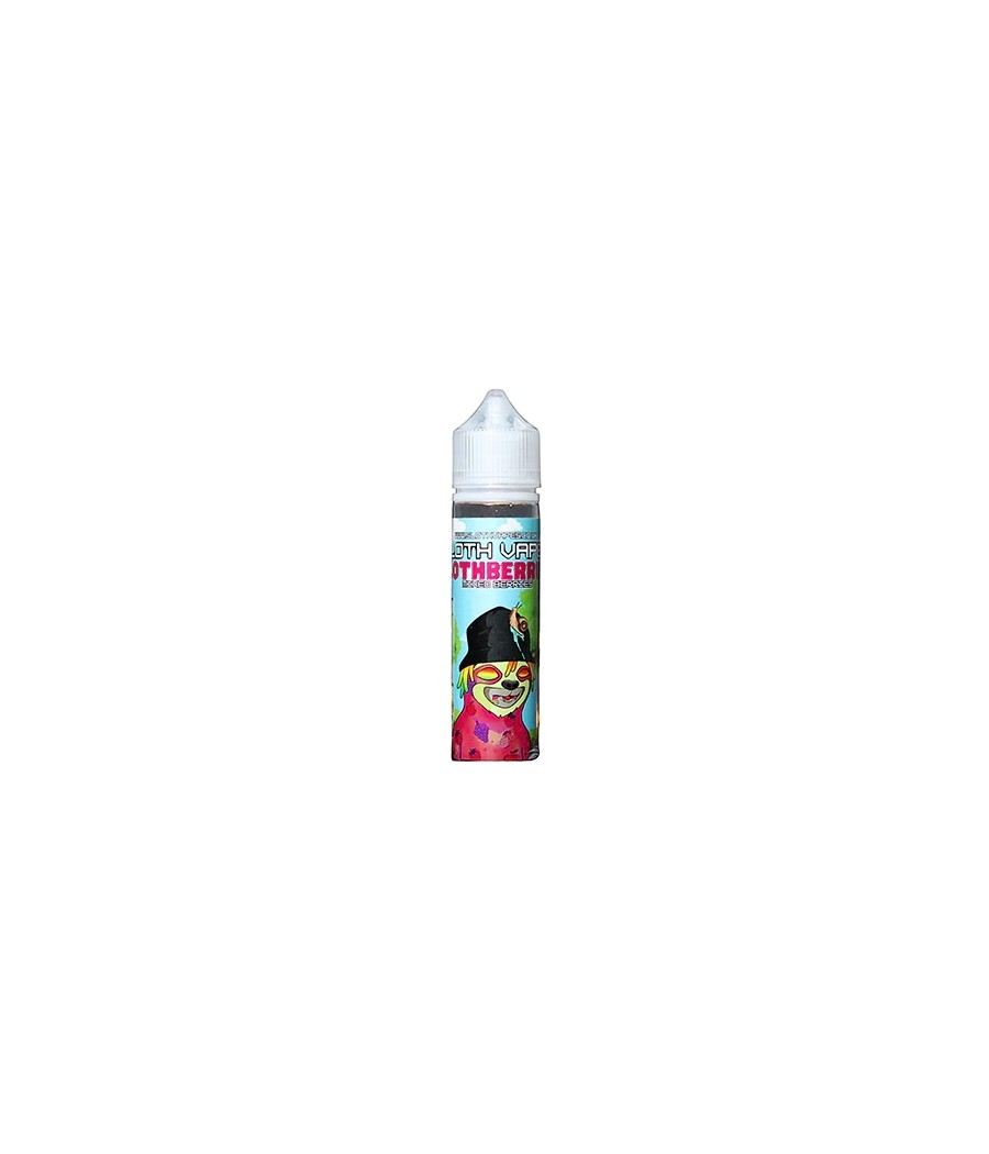 0mg Sloth Vapes 50ml Shortfill (70VG/30PG) (1 Free Nic Shot Per Shortfill)
