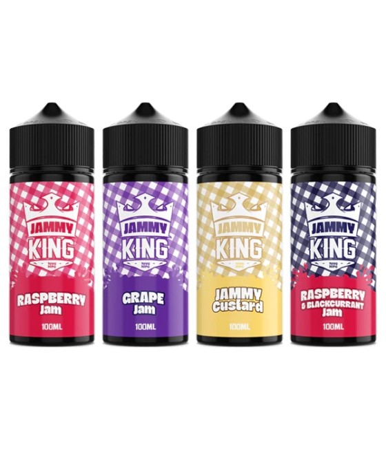 Jammy King 100ml Shortfill 0mg (70VG/30PG)