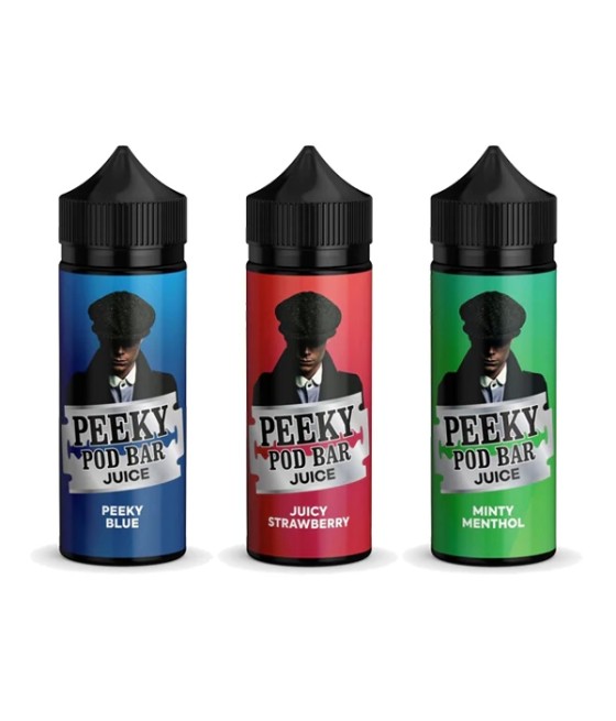 Peeky Blenders Pod Bar Juice 100ml Shortfill 0mg (50VG/50PG)