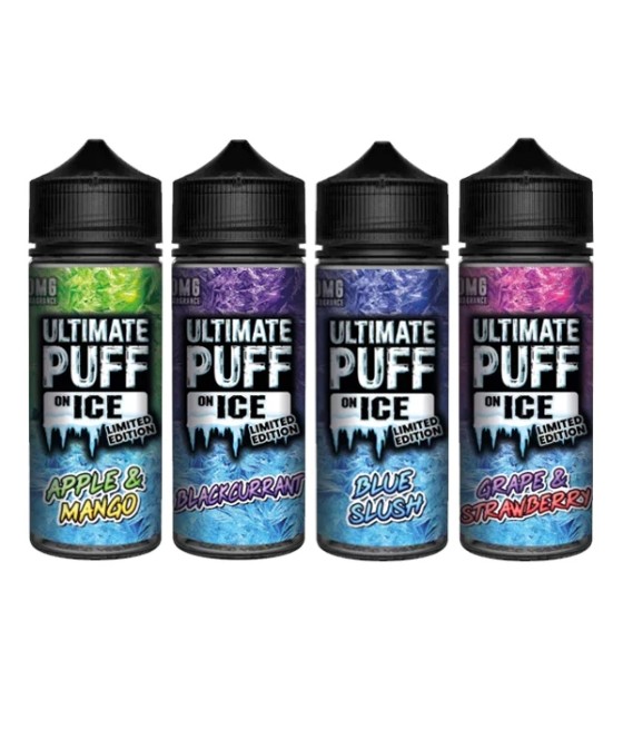 Ultimate Puff On Ice 0mg 100ml Shortfill (70VG/30PG)