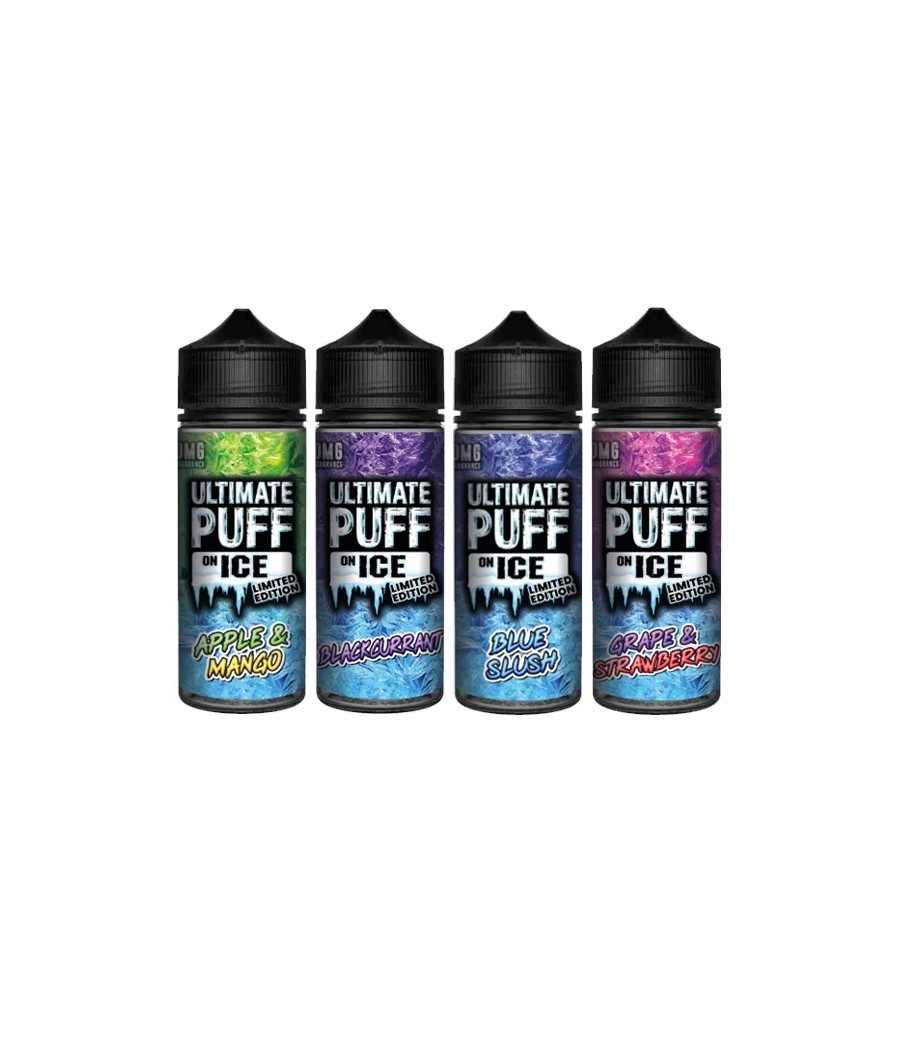 Ultimate Puff On Ice 0mg 100ml Shortfill (70VG/30PG)