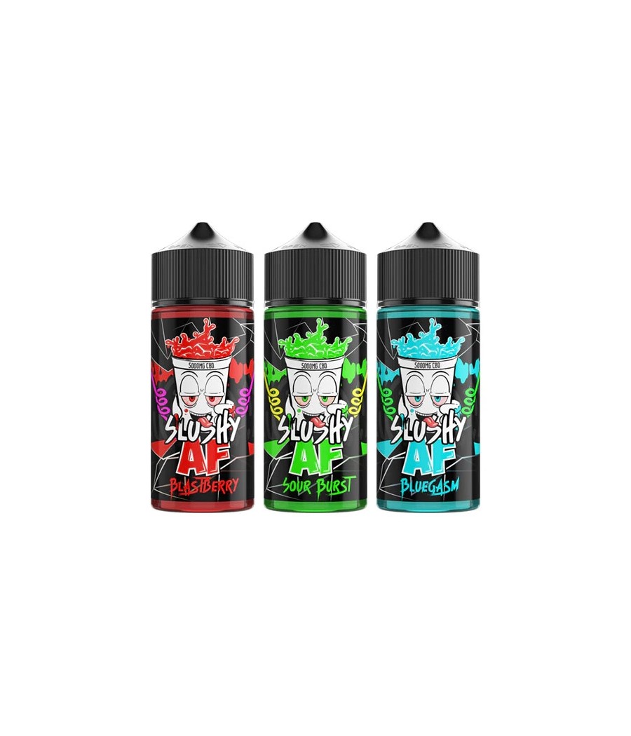 Slushy AF 5000mg CBD E-liquid 120ml (70PG/30VG)