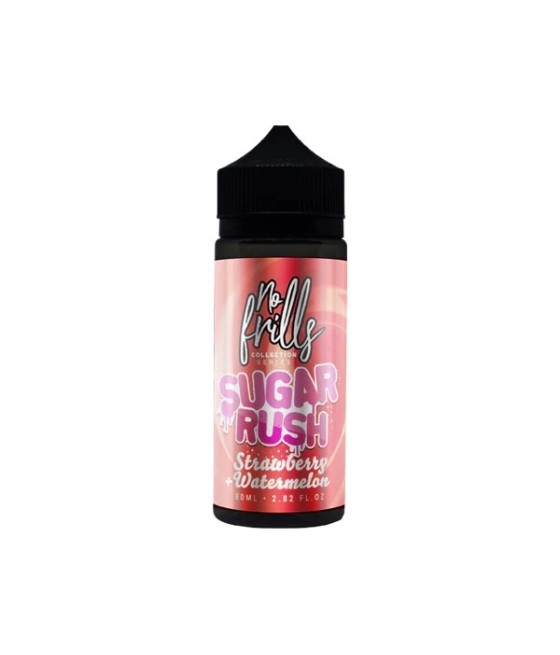 No Frills Collection Sugar Rush 80ml Shortfill 0mg (80VG/20PG)