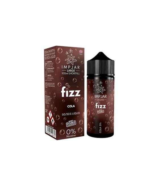 0mg Imp Jar Fizz 100ml Shortfill (50VG/50PG)
