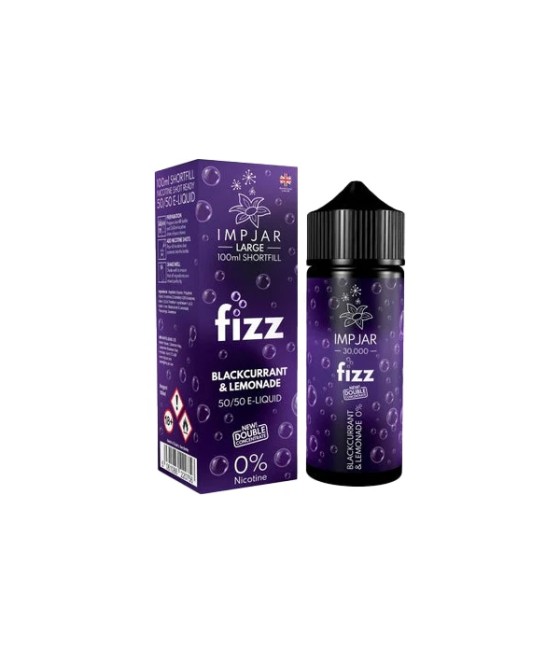 0mg Imp Jar Fizz 100ml Shortfill (50VG/50PG)