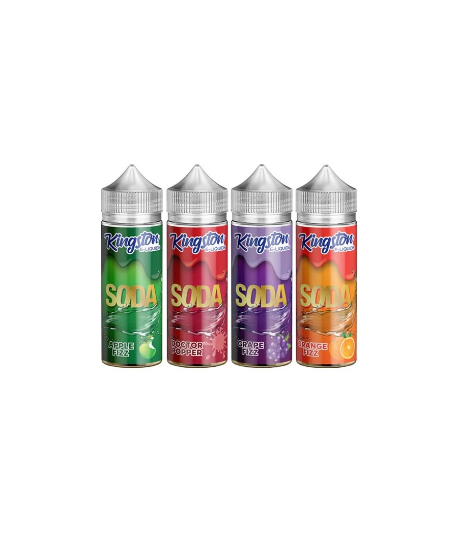 Kingston Soda 120ml Shortfill 0mg (70VG/30PG)