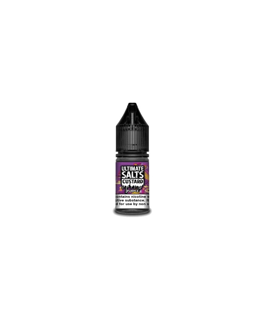 10MG Ultimate Puff Salts Custard 10ML Flavoured Nic Salts