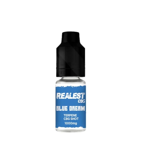 Realest CBD 1000mg Terpene Infused CBG Booster Shot 10ml (BUY 1 GET 1 FREE)