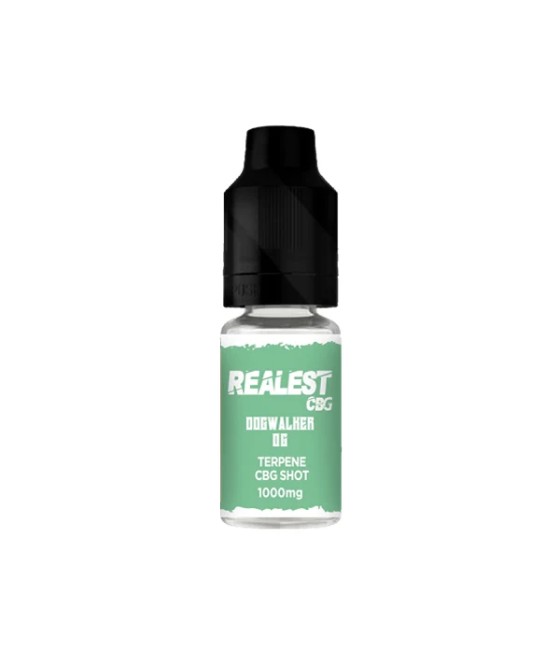 Realest CBD 1000mg Terpene Infused CBG Booster Shot 10ml (BUY 1 GET 1 FREE)