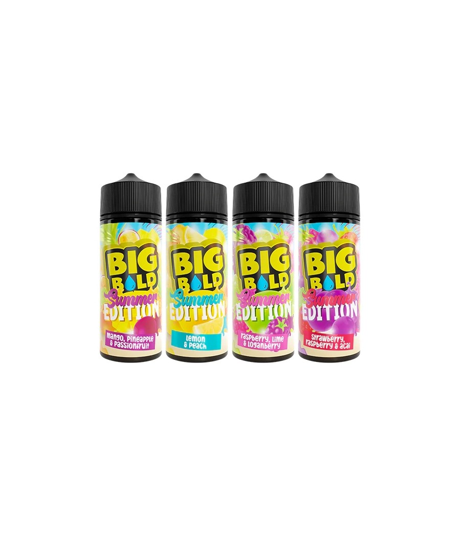 0mg Big Bold Summer Vibes Series 100ml Shortfill  (70VG/30PG)